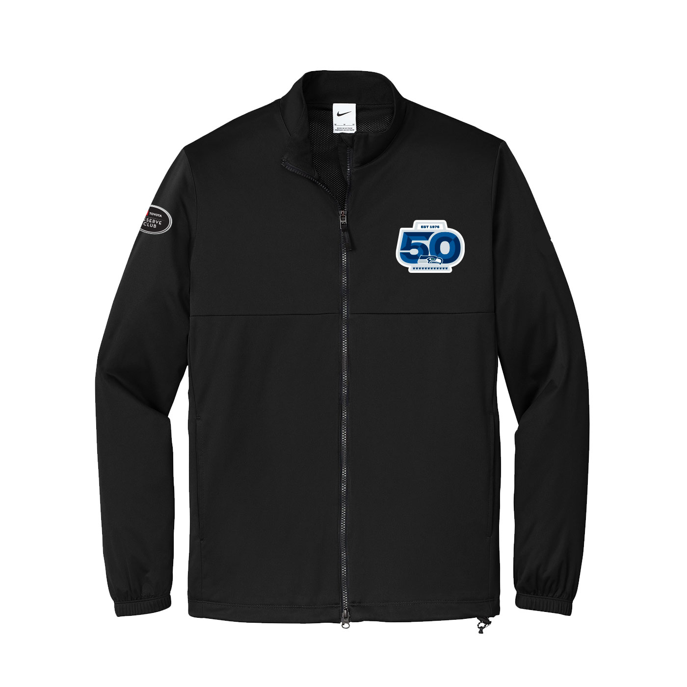 Seattle Seahawks Nike Storm-Fit Full-Zip Jacket TRC Black